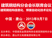 建筑鋼結(jié)構(gòu)分會(huì)會(huì)長聯(lián)席會(huì)議，信息化，焊接自動(dòng)化技術(shù)論壇