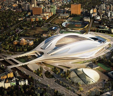 日本建筑師聯(lián)名質疑扎哈設計的2020東京奧運體育場